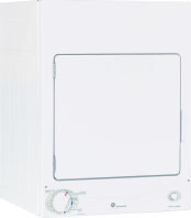 GE Spacemaker® 120V 3.6 cu. ft. Capacity Stationary Electric Dryer