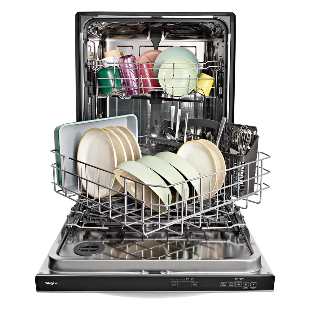 24" Stainless Steel Dishwasher with Spin&Load Rack and AI Intelligent Wash - 50 dBA