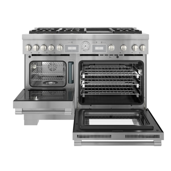 Dual Fuel Professional Range, 48'' Pro Grand® Commercial Depth