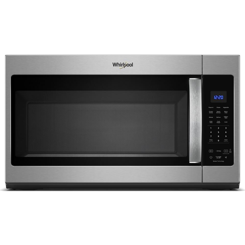 Stainless steel countertop microwave with digital control panel and sensor cooking in microwaves and kitchen appliances collection