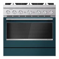 36-Inch 6 Burner Commercial-Style Dual Fuel Range with No Preheat Air Fry Mode
