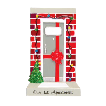 PolarX Personalized Our First New Apartment Ornament