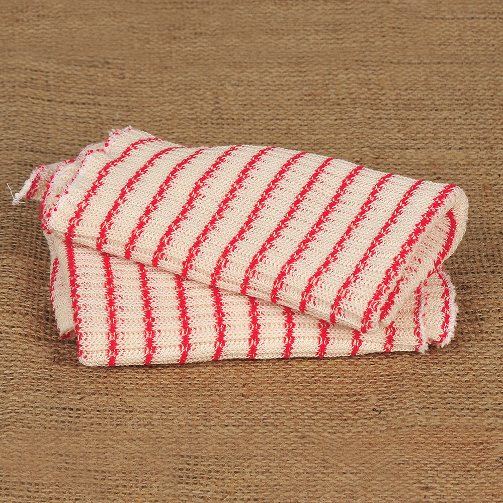 Double Layer Striped Dishcloths