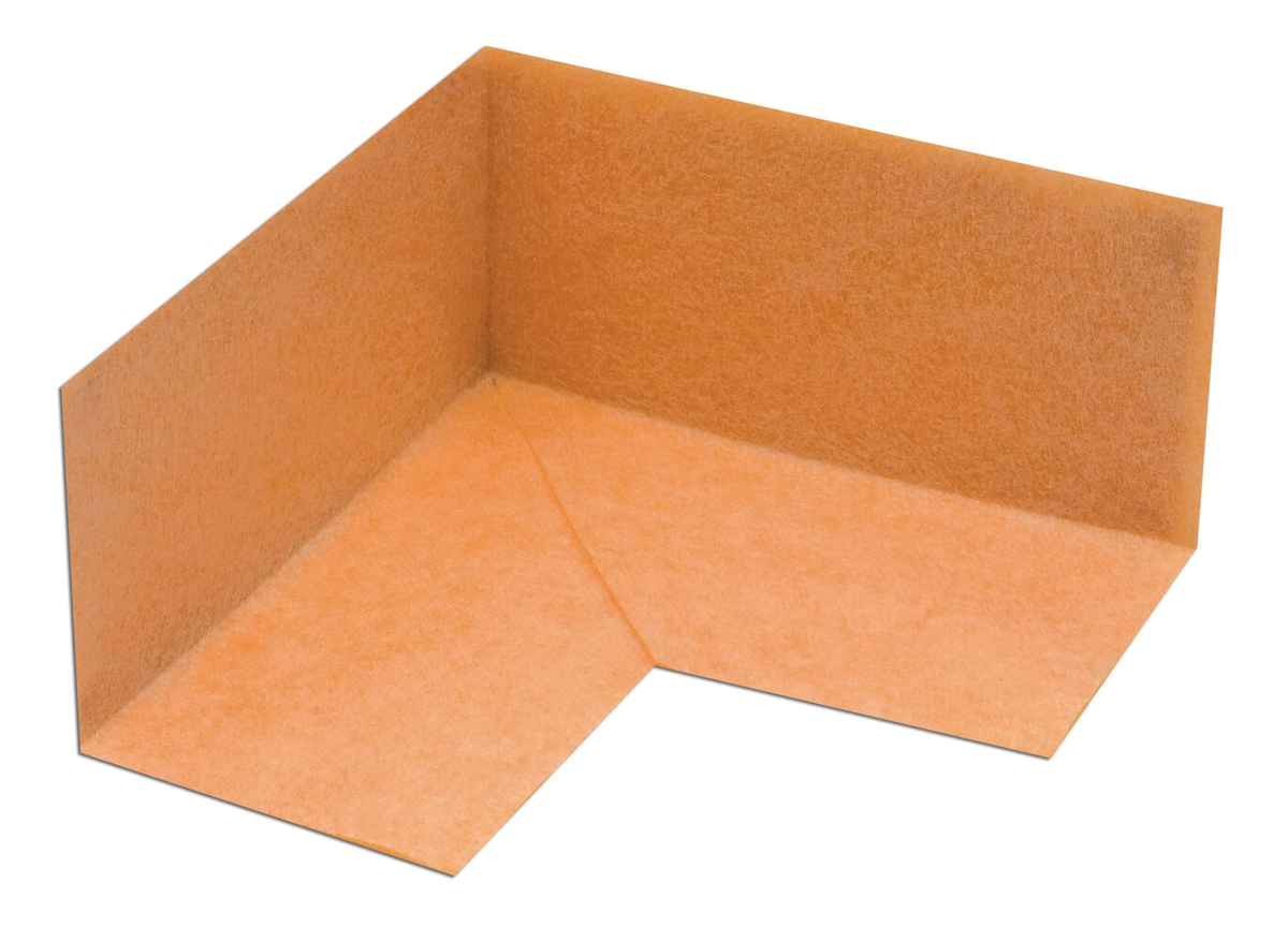 Schluter Kerdi-Kereck-F Pre-Formed 90° Waterproofing Inside Corners, 10-Pack