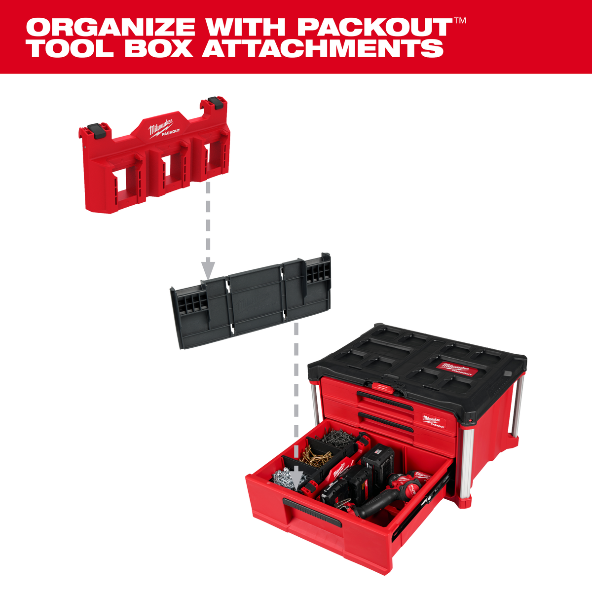 Milwaukee Divider for PACKOUT™ Drawer Tool Boxes