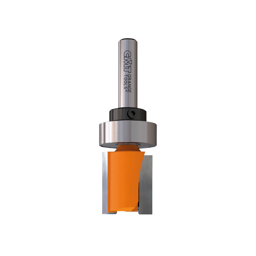 CMT Orange Tools 1/2" Pattern Bits With Bearing, 1/4" Shank