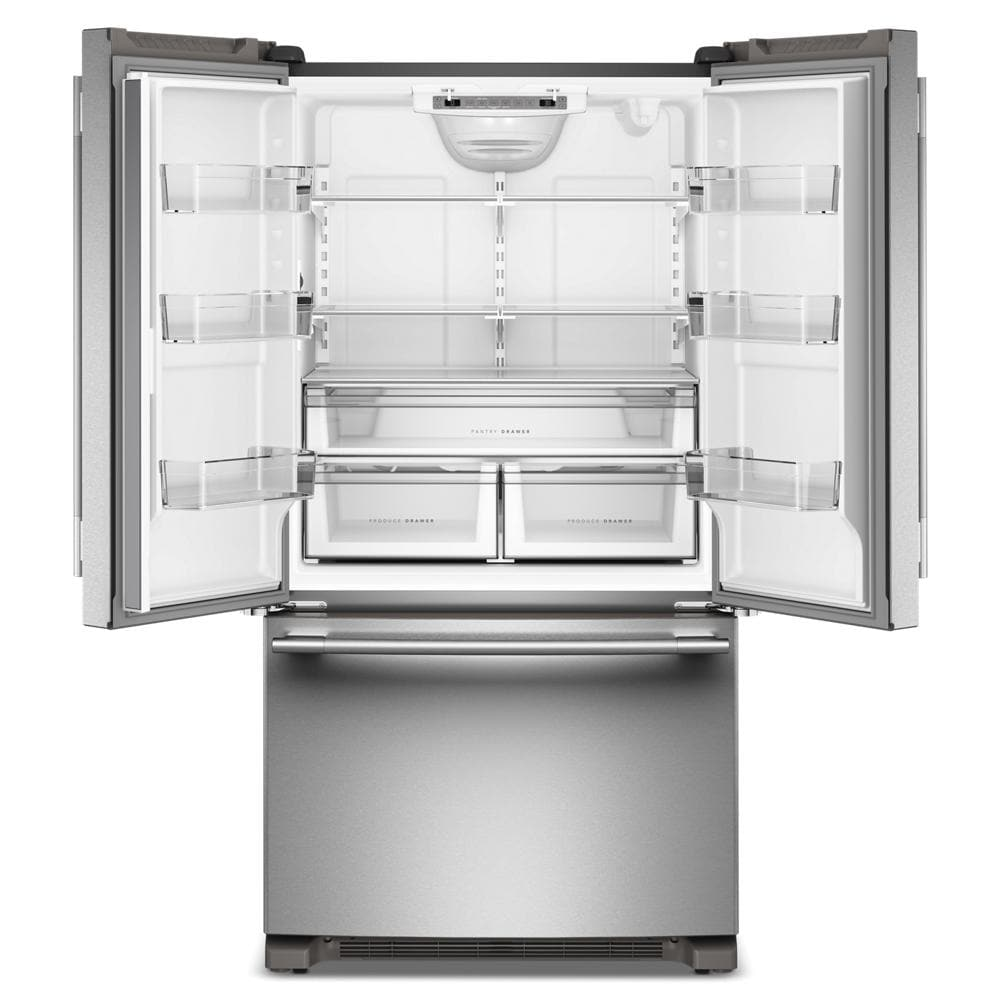 25 Cu. Ft. 36-Inch Standard-Depth French Door Refrigerator with Internal Water Dispenser