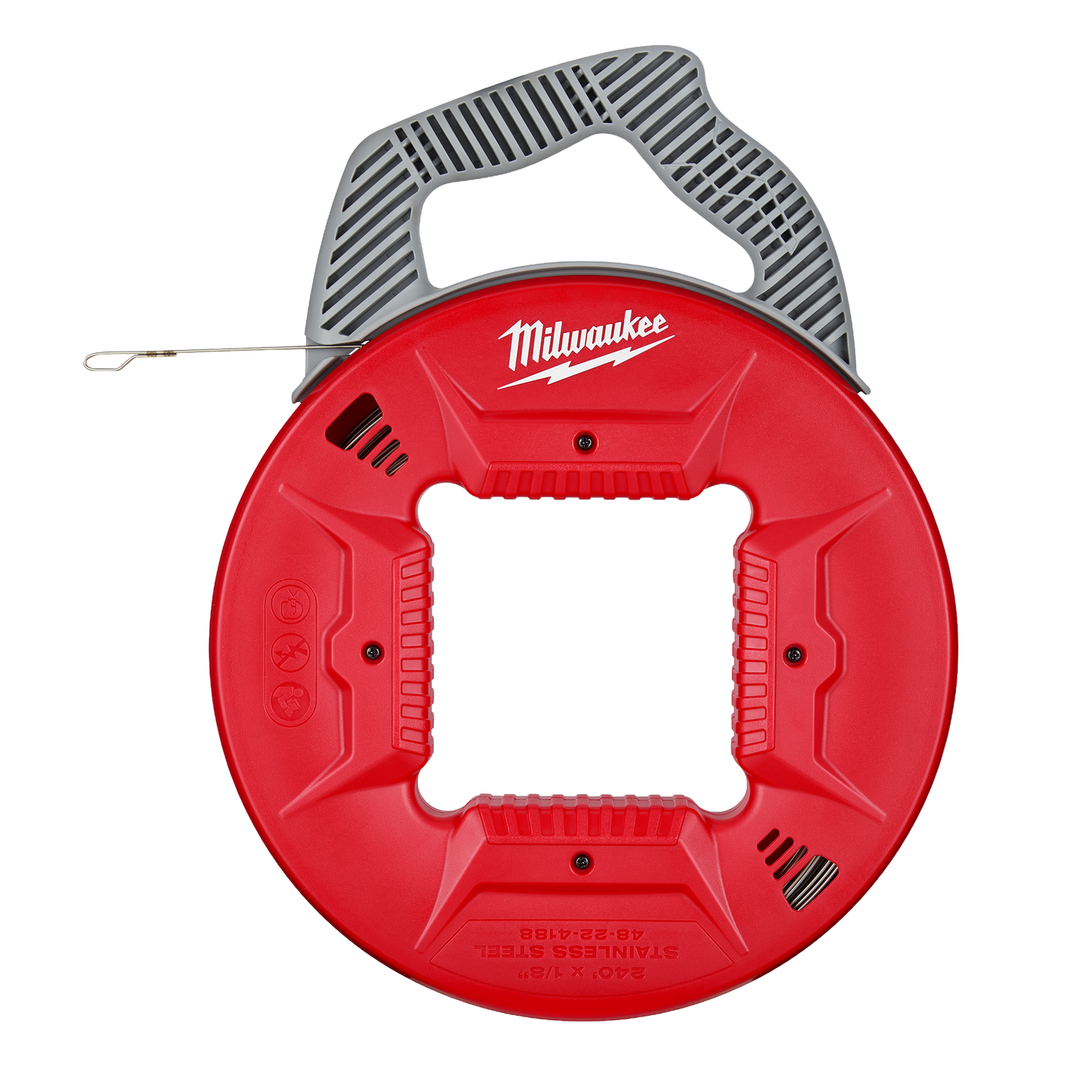 Milwaukee 240' 1/8" Stainless Steel Fish Tape