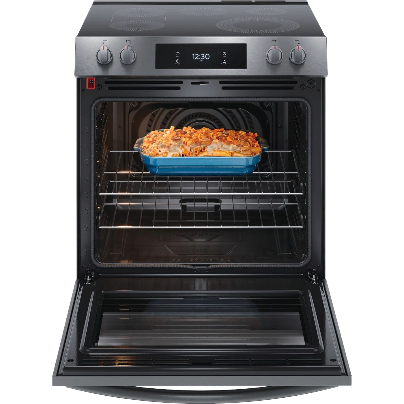 30" Front Control Electric Range with Total Convection