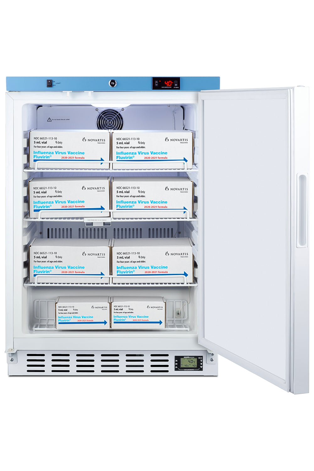 24" Wide Built-In Medical Refrigerator