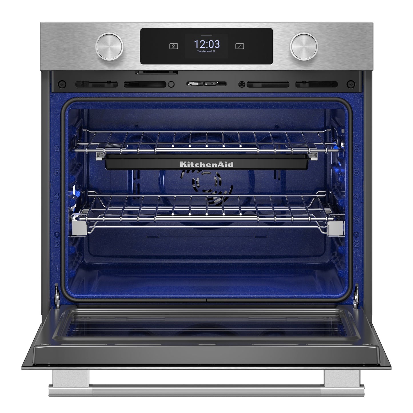 27-inch Smart Electric Single Wall Oven with Assisted Cooking Modes - PrintShield™ Finish