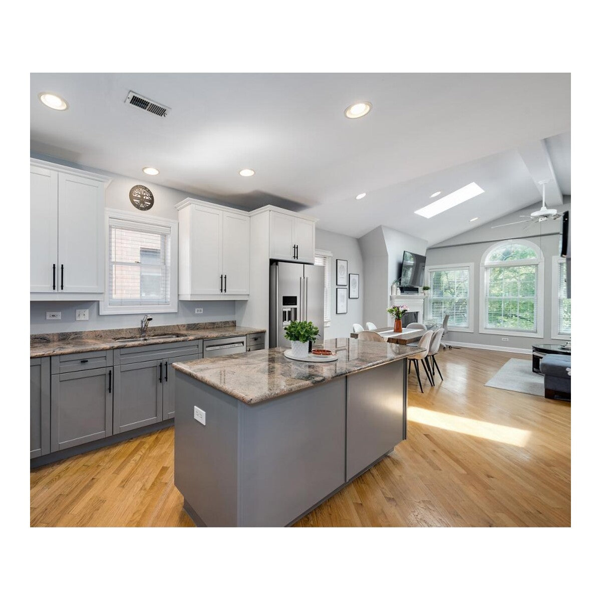 Over-The-Range Microwave with Flush Built-In Design
