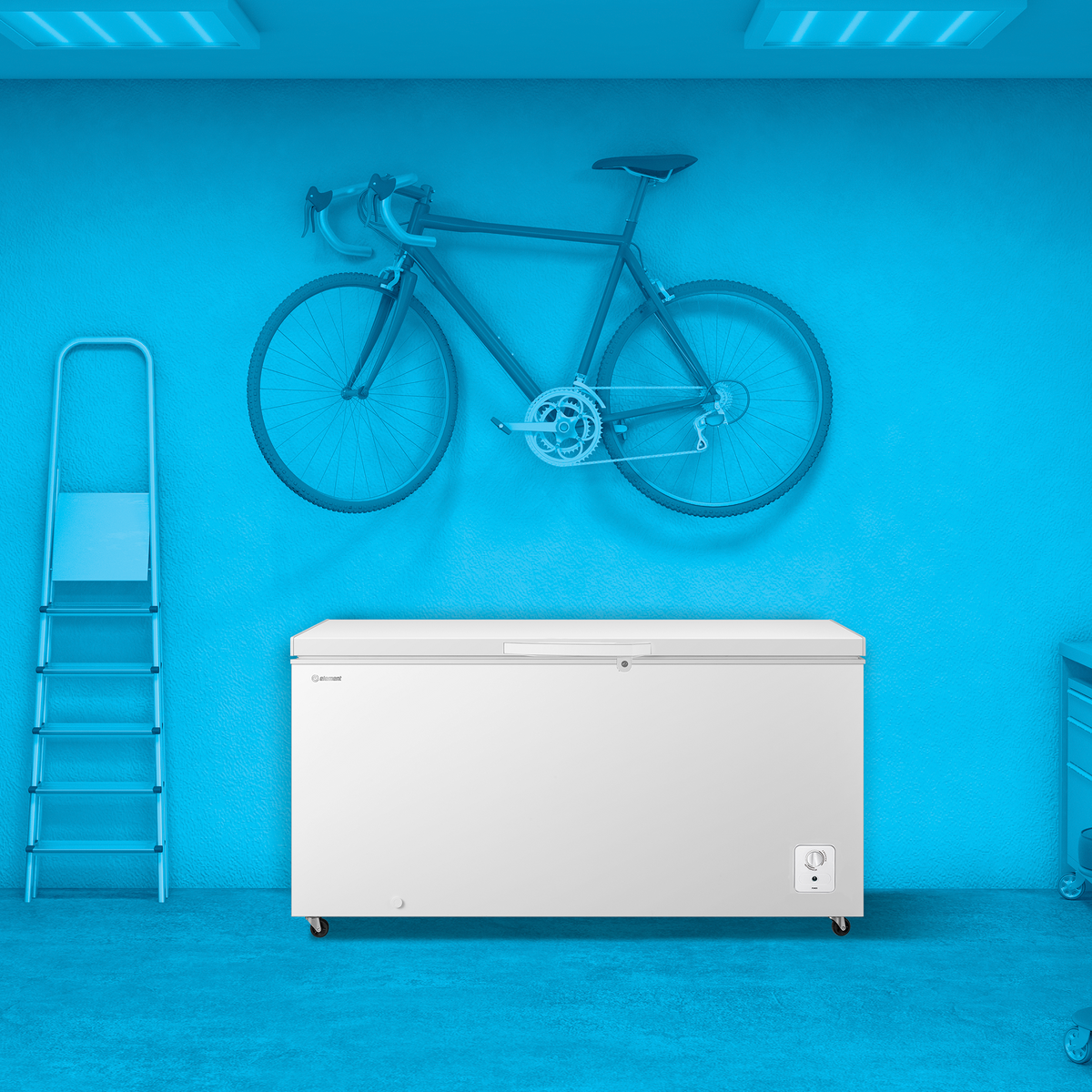 Element Electronics 17.7 cu. ft. Chest Freezer - White (ECF18MDCW)