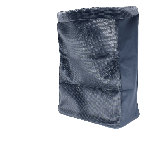 Durable black mesh grass catcher bag designed for John Deere lawn equipment in Parts & Lubricants under $100 collection