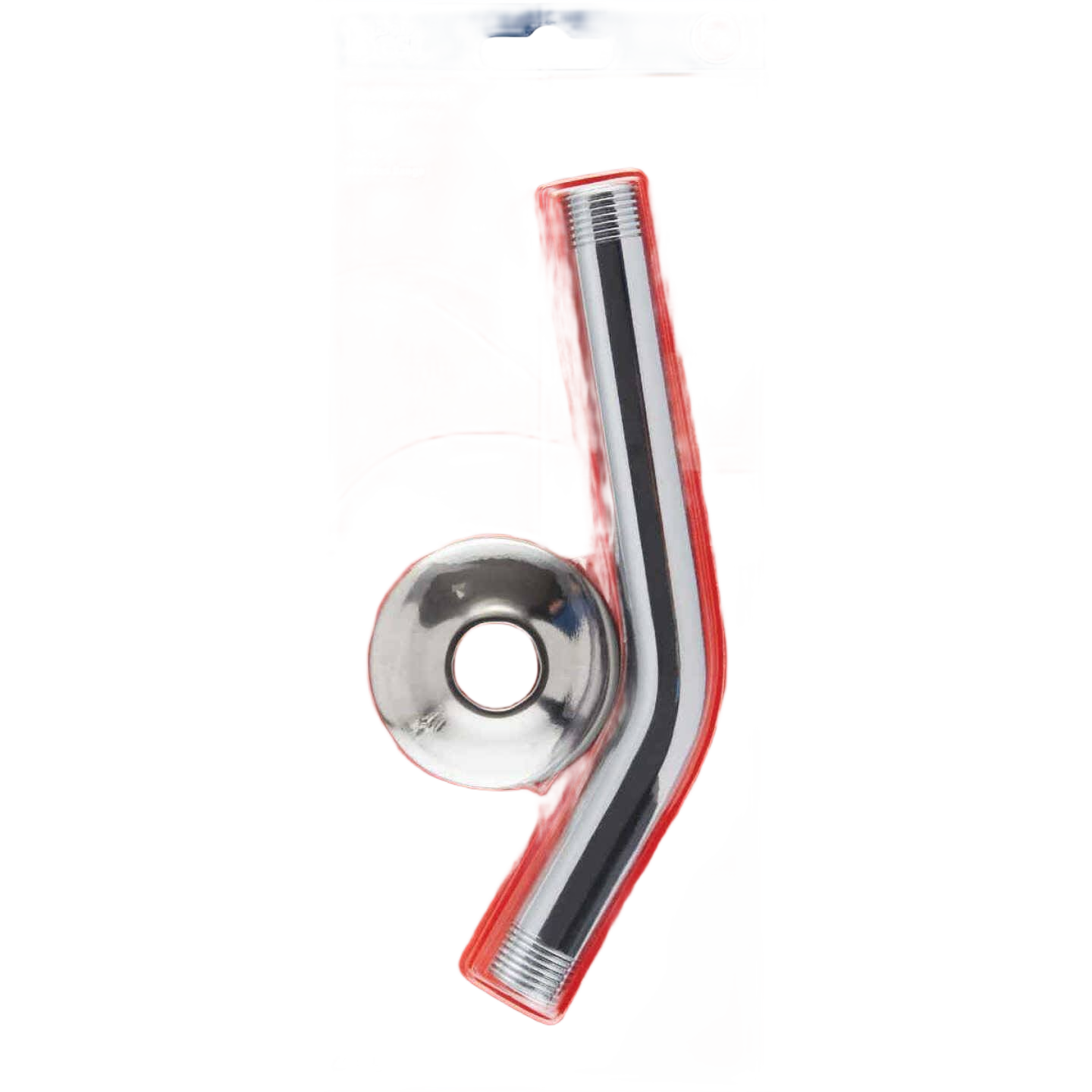 Polished chrome shower arm with flange for Plumbing Parts & Repair and Shower & Bathtub Repair collections under $50