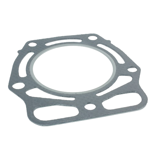 Metal engine gasket with multiple cutouts for sealing cylinder heads in tractor parts and lubricants under $50 collection
