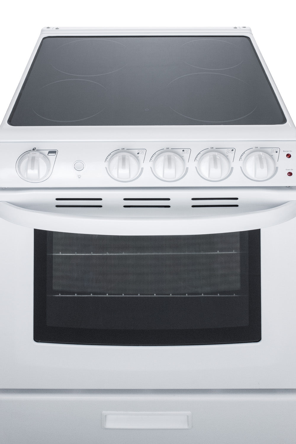 24" Wide Electric Smooth-Top Range