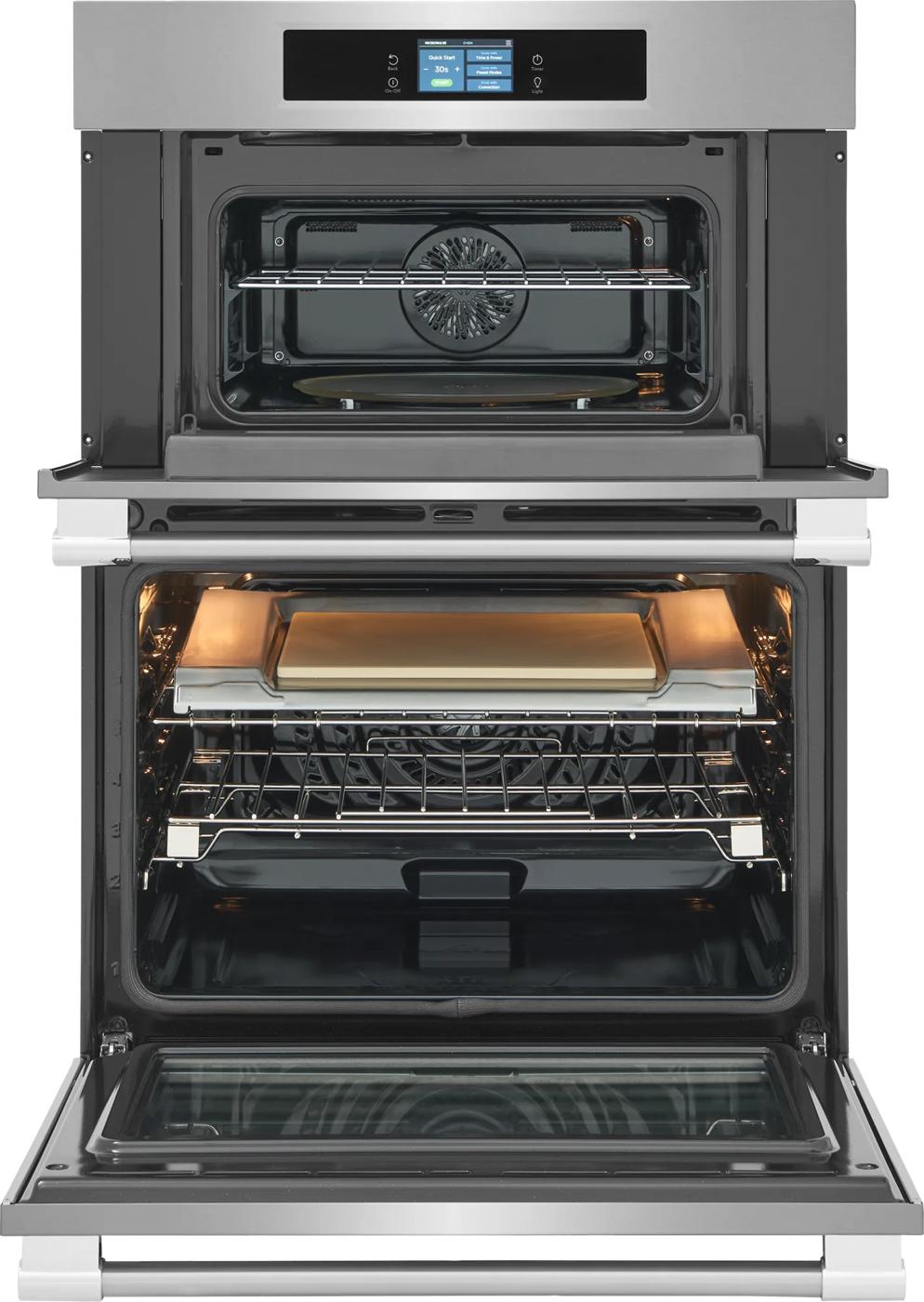 30" Microwave Combination Wall Oven with Stone-Baked Pizza Mode