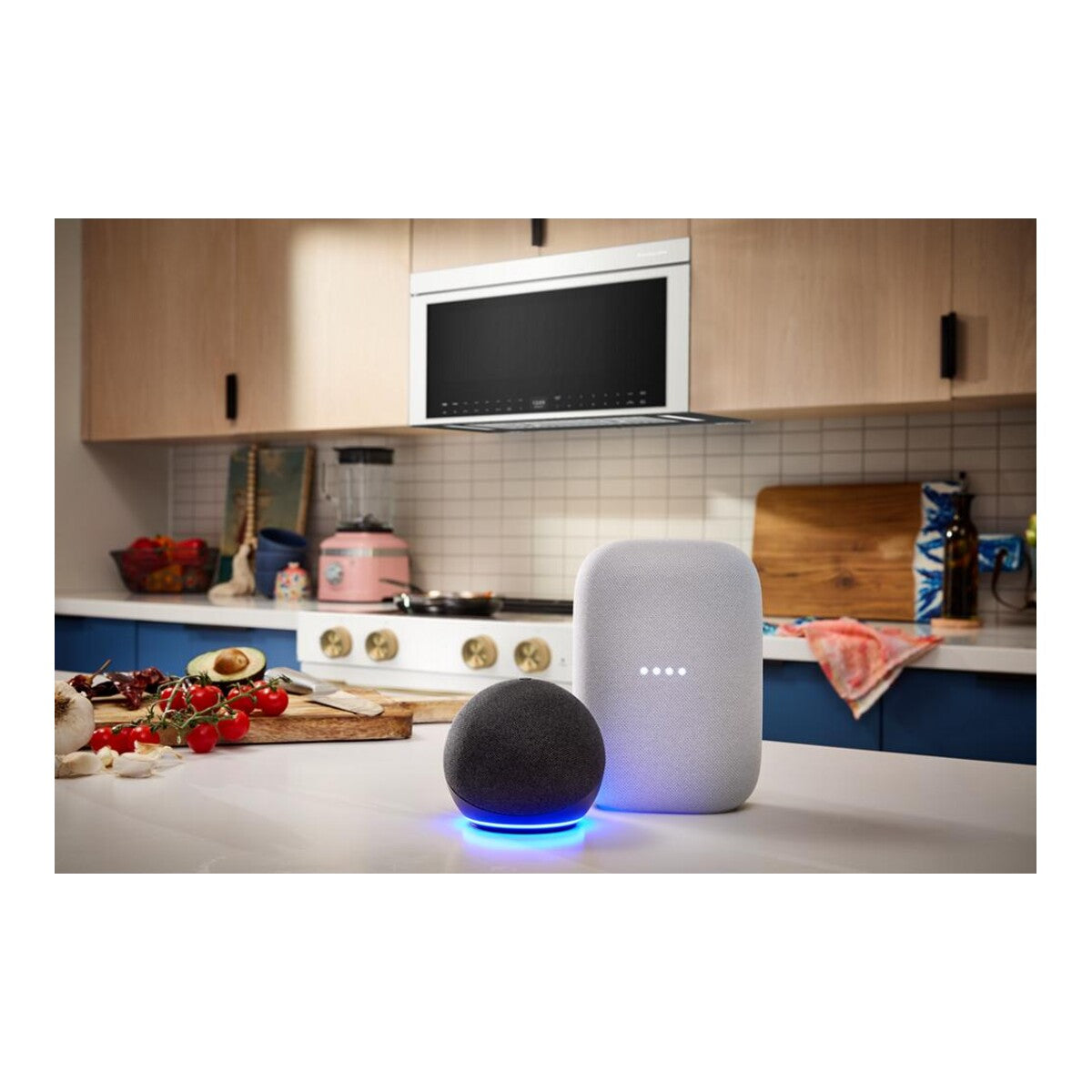 Multifunction Over-the-Range Microwave Oven with Flush Built-In Design