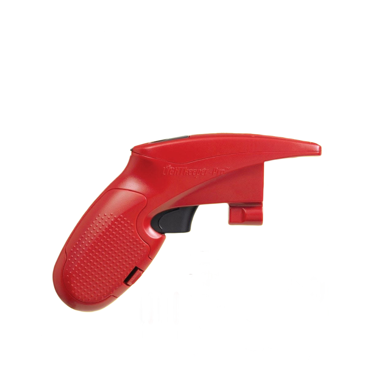 Red LED handheld light repair tool with ergonomic grip for fixing light sets in Christmas and home improvement collections