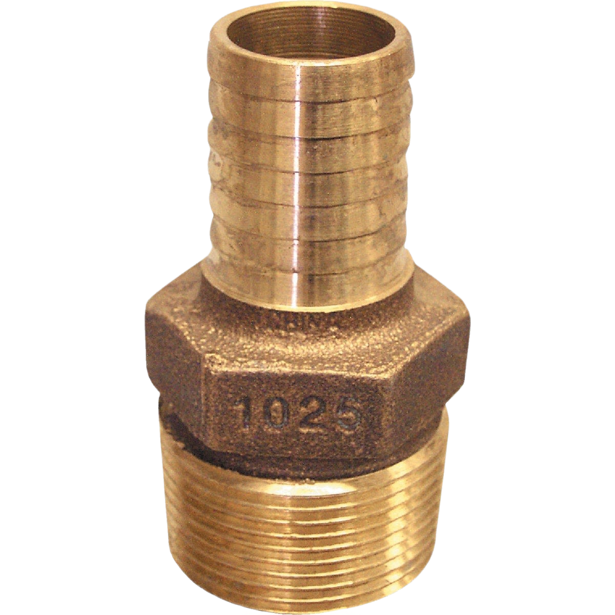 Low lead brass hose barb reducing adapter with hex shoulder for plumbing and pipes & fittings under $50 collection