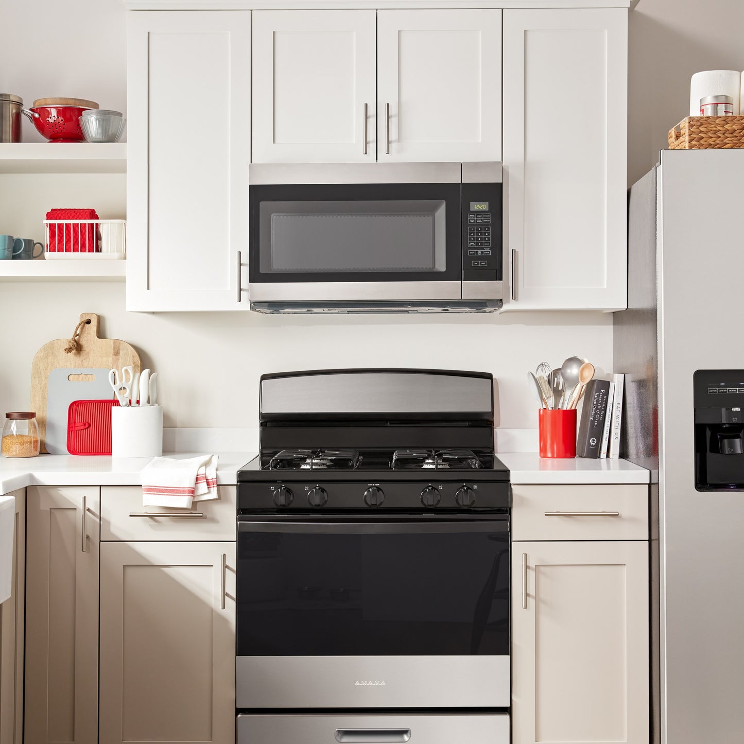 Amana® 30-inch Gas Range with Easy-Clean Glass Door