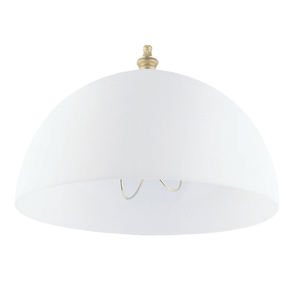 White clip-on lamp shade with brass clip for lighting and home decor in bathroom and electrical collections