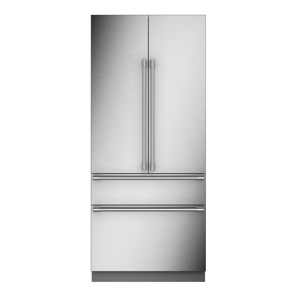 Monogram 36" Panel-Ready Premium Integrated French-Door Refrigerator