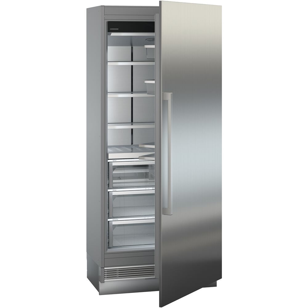 36-inch built-in stainless steel smart refrigerator with BioFresh drawers and adjustable interior shelves for kitchen appliances collection
