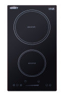 12" Wide 208-240V 2-Zone Induction Cooktop