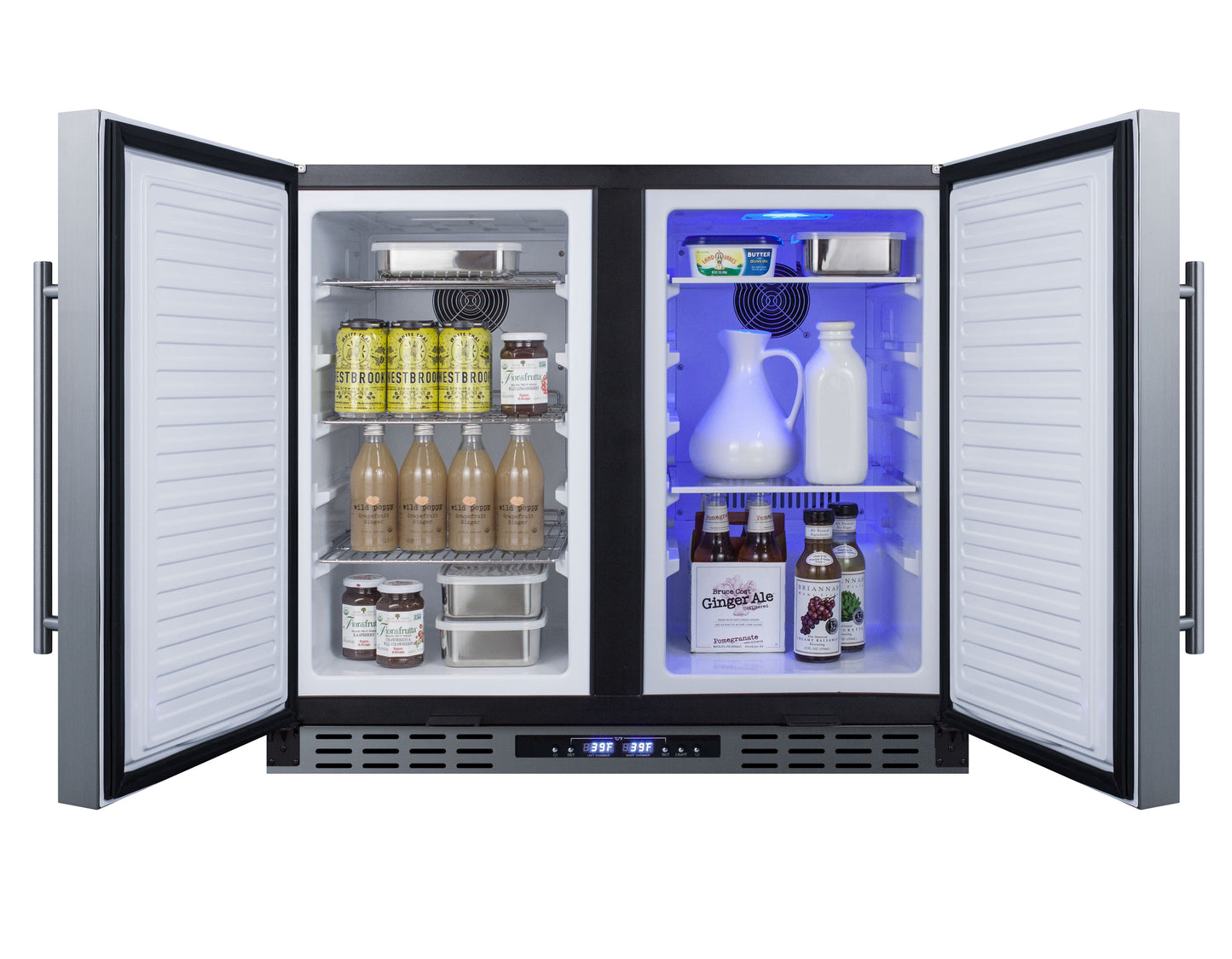 36" Wide Built-In Refrigerator-Freezer, ADA Compliant