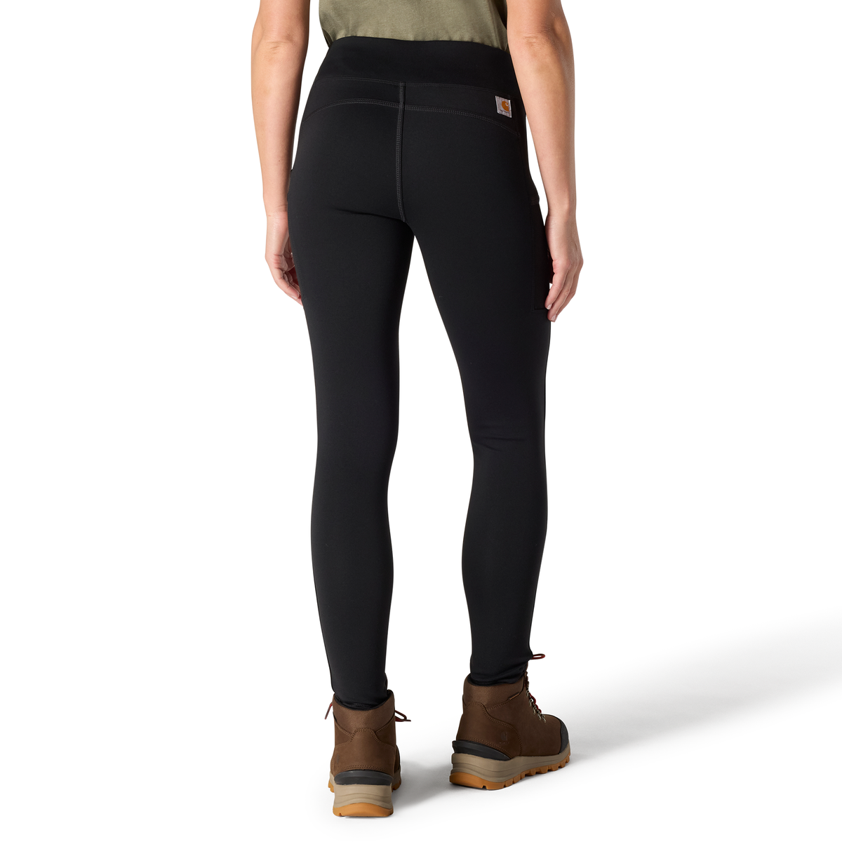 Carhartt Women's Force Lightweight Legging - Black, Tall XS