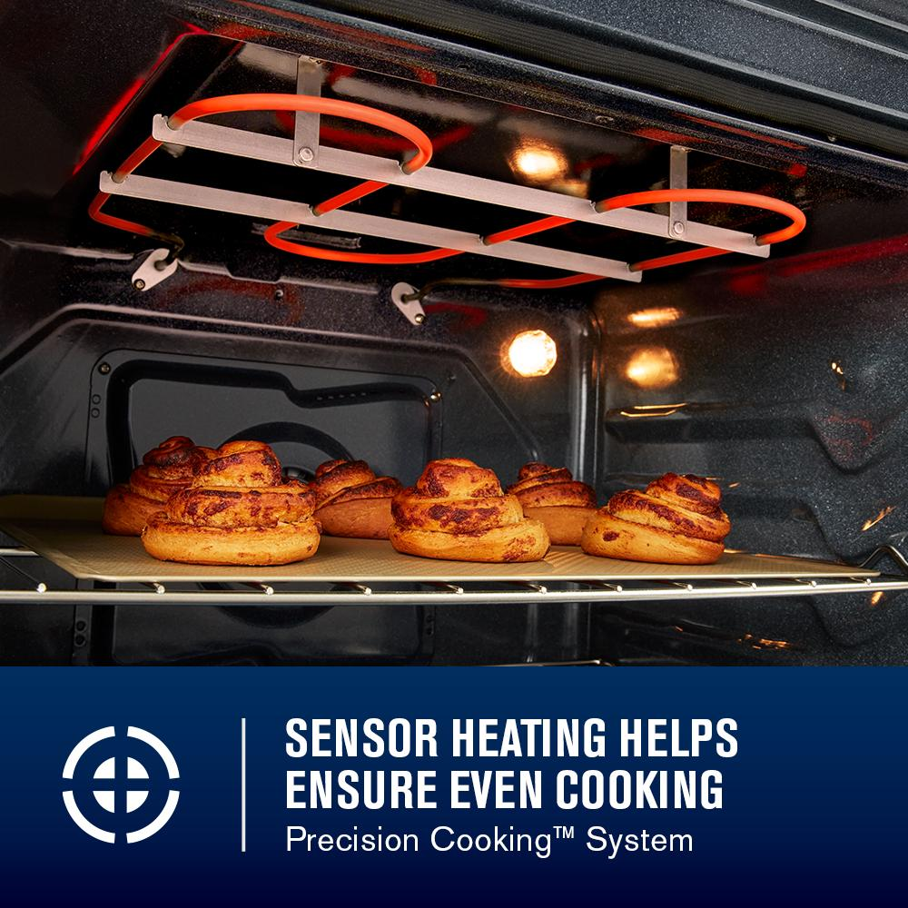 30-Inch Wide Gas Range With Steam Clean - 5.0 cu. ft.