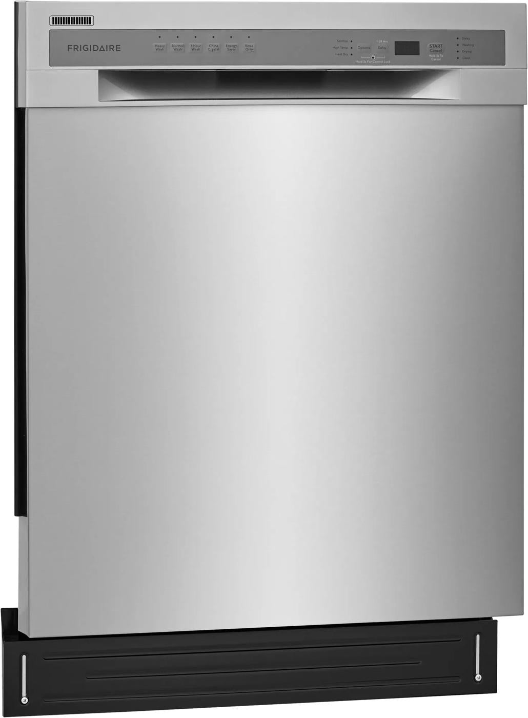 Stainless steel built-in dishwasher with digital controls and ADA compliant design from Kitchen & Kitchenware collection