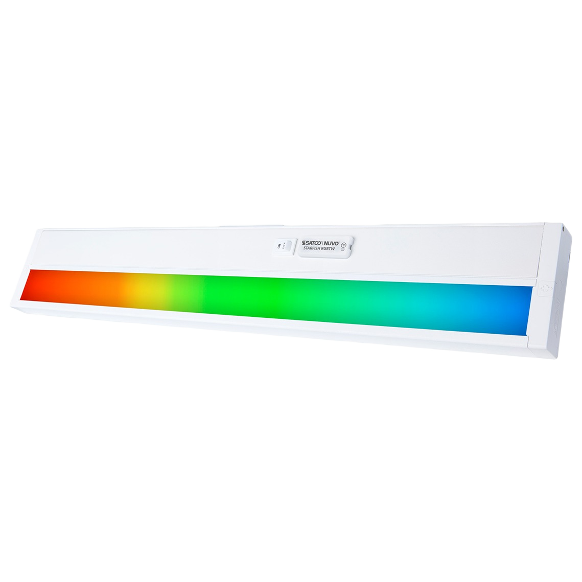 22-inch Wi-Fi enabled LED RGB tunable white under cabinet light in white for smart home lighting and electrical use
