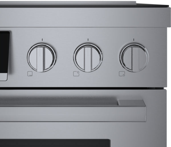800 Series, Induction freestanding range, 36'', Stainless Steel