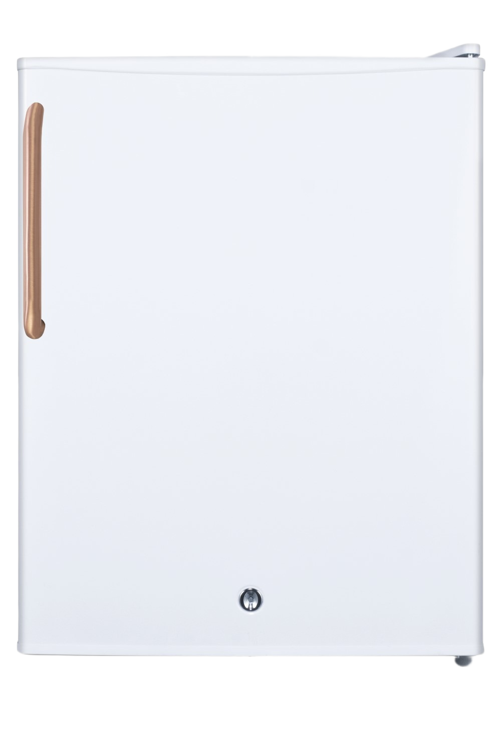 Compact All-Refrigerator with Antimicrobial Pure Copper Handle