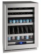 24" Dual-Zone Beverage Center