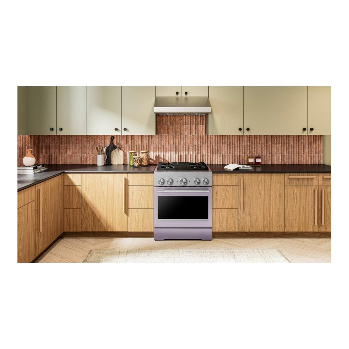 30-Inch 4 Burner Commercial-Style Dual Fuel Range with No Preheat Air Fry Mode