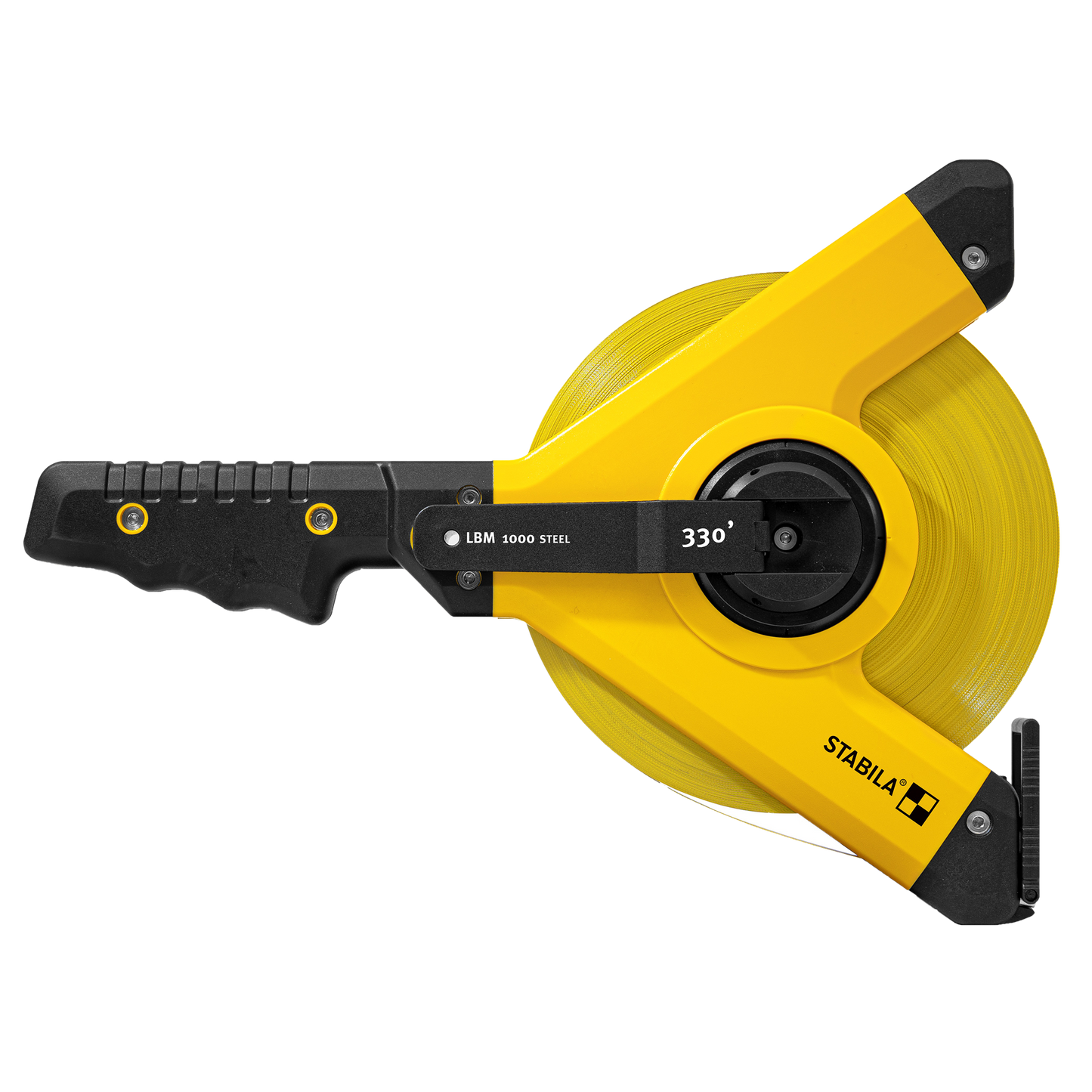 Stabila 330' LBM 1000 Steel Blade Imperial Open Reel Measuring Tape