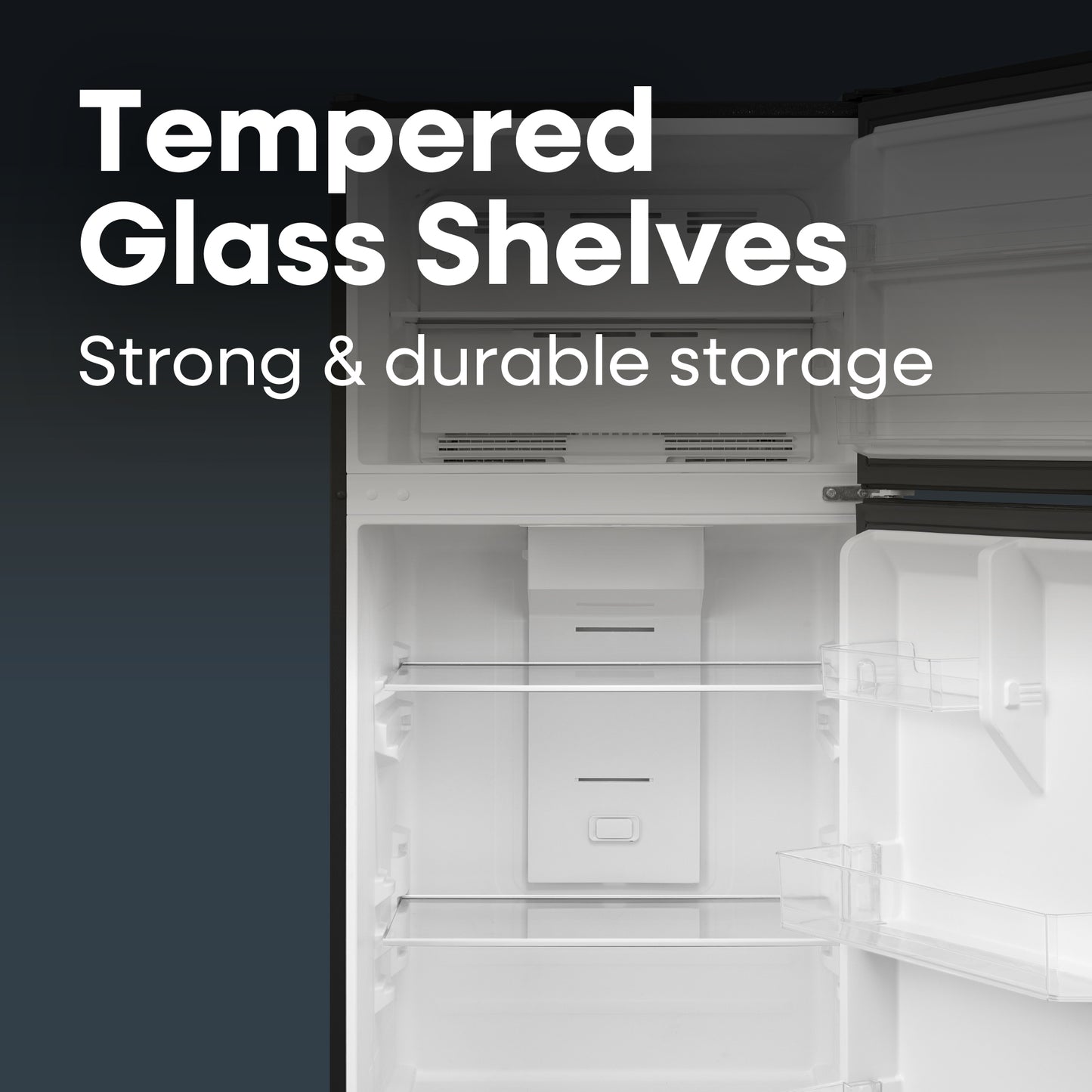 Element 16.0 cu. ft. Top Freezer Refrigerator - Black, ENERGY STAR (ERT16CGDB)