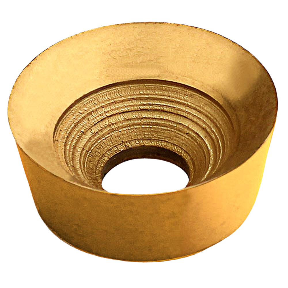 Brass woodturning cutter insert with stepped design for Robert Sorby tools in under $100 home improvement collections
