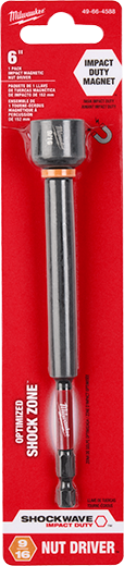Milwaukee magnetic nut driver with impact duty magnet for power tool accessories in home improvement collections under $50