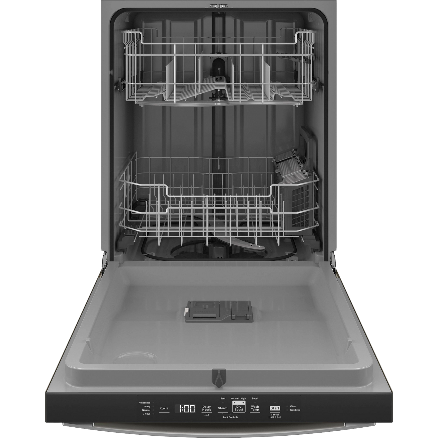 GE® ENERGY STAR® Top Control with Plastic Interior Dishwasher with Sanitize Cycle & Dry Boost