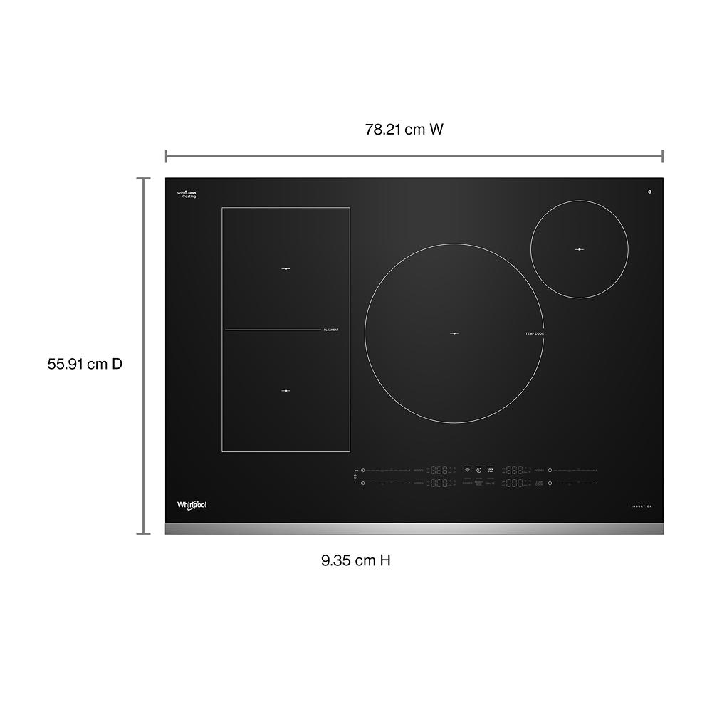 30" Intelligent Induction Cooktop with Temp Cook™ Technology and WipeClean™ Coating
