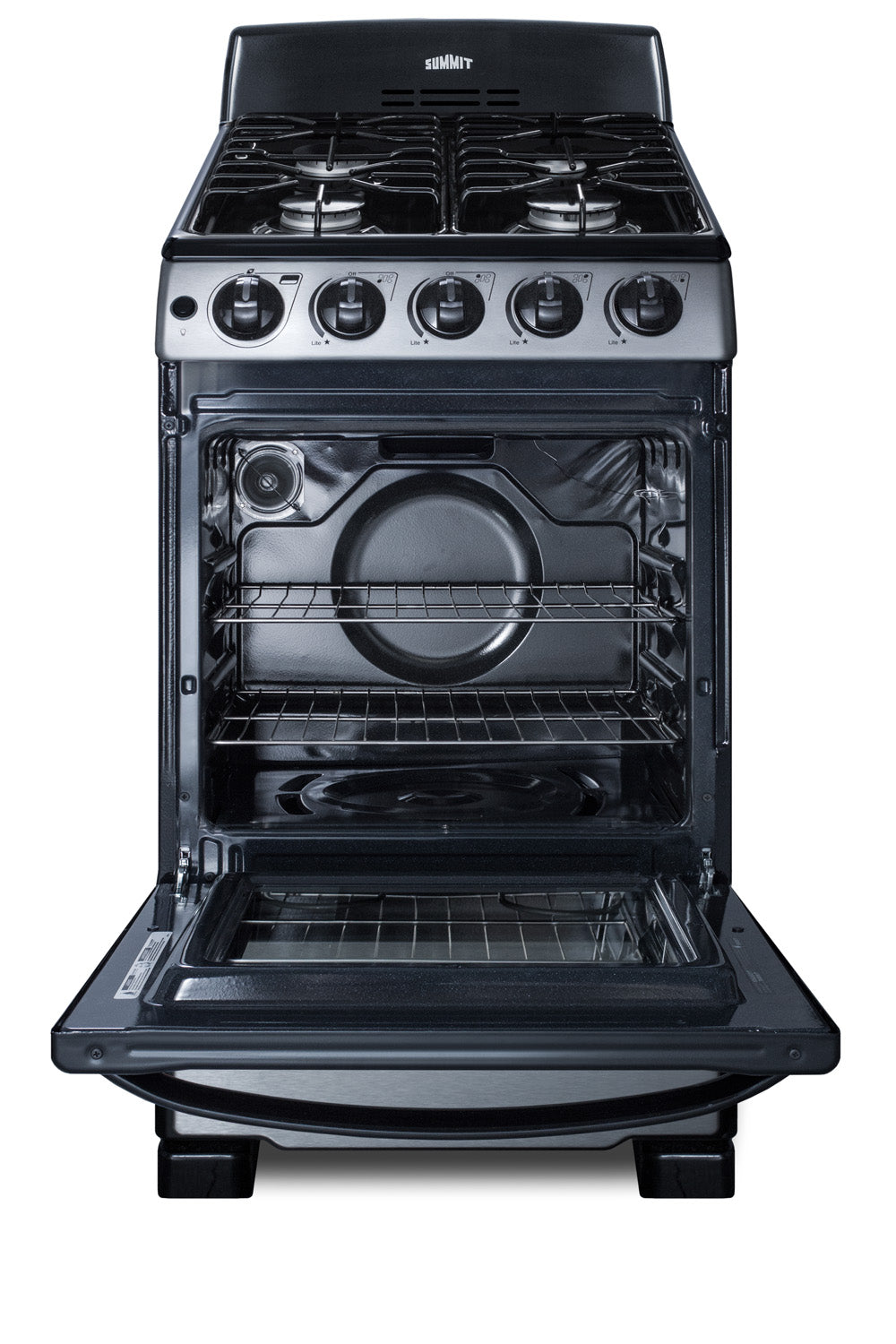 20" Wide Gas Range