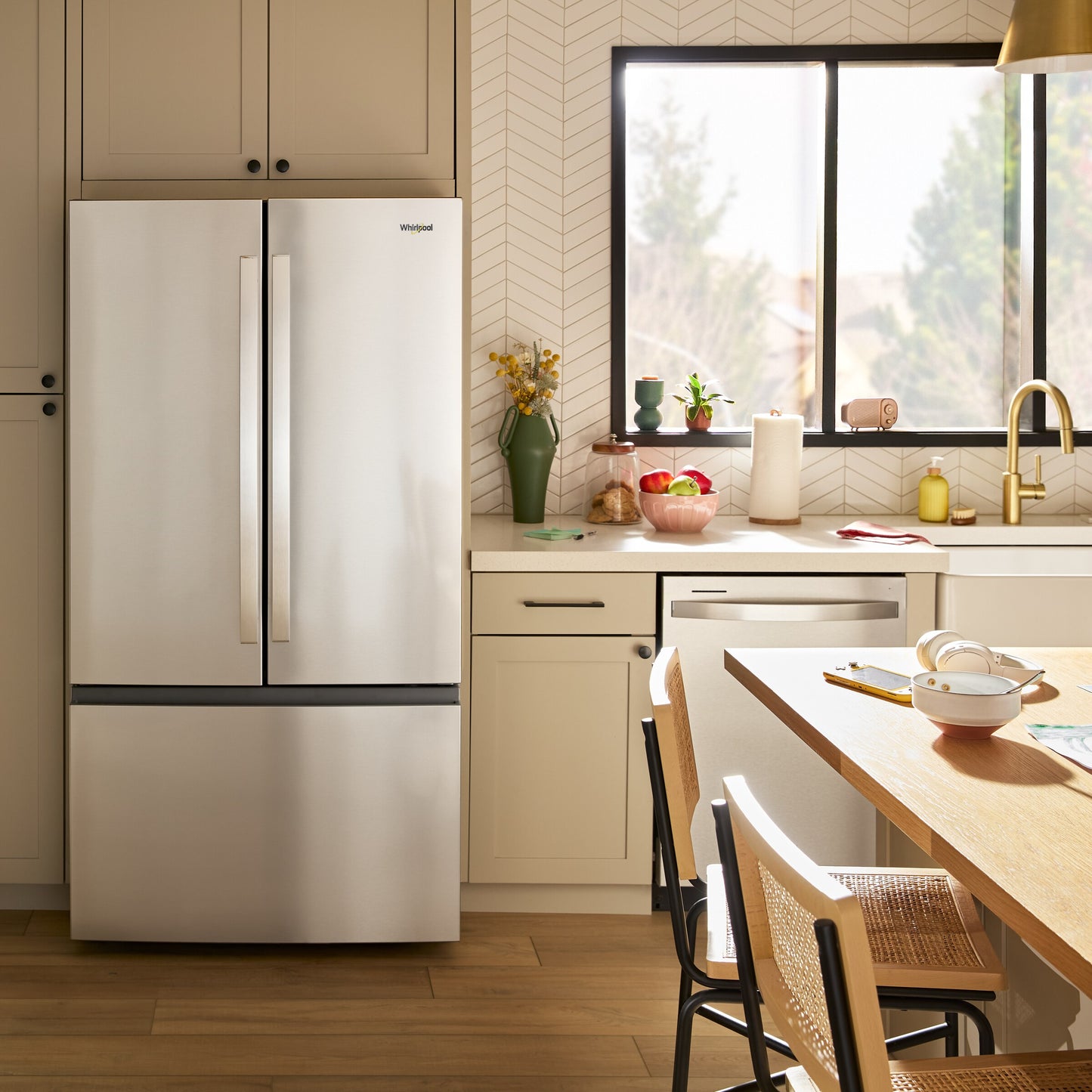 24” Stainless Steel Dishwasher with AI Intelligent Wash and Tall Top Rack