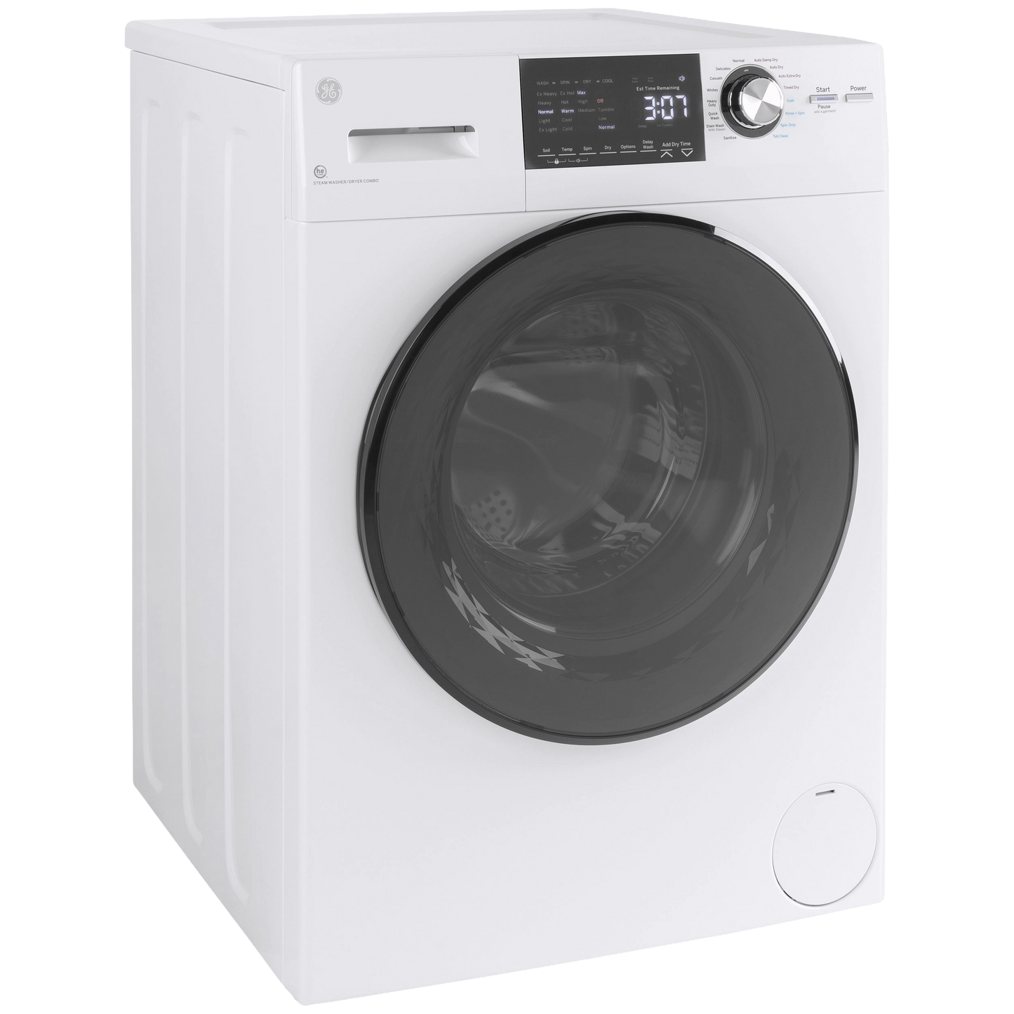 GE® 24" 2.4 cu. ft.Capacity Front Load Washer/Condenser Dryer Combo