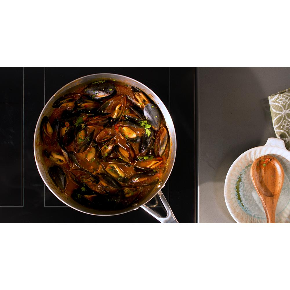 36-Inch 6-Element Induction Freestanding Commercial-Style Range with Air Fry