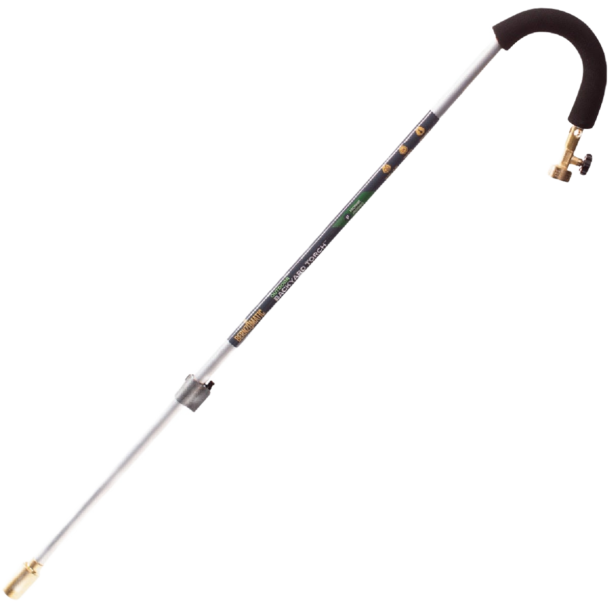 36-inch garden torch head with foam grip and adjustable flame for outdoor pest control and lawn care tools under $50